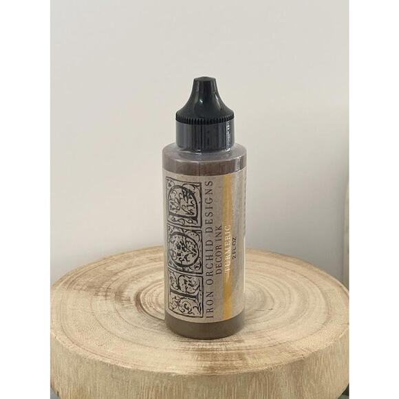 Turmeric Decor Ink - IOD - Brand New - Mix Your Own Custom Colors DIY - Picture 1 of 5